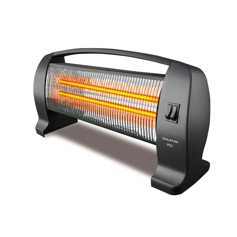 Taurus PR2 Interior Negro 1200 W Calefactor eléctrico de cuarzo