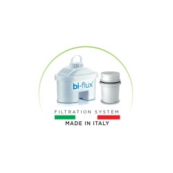 Laica UFSBE02 filtro de agua Filtro potabilizador portátil 3 L Transparente, Turquesa