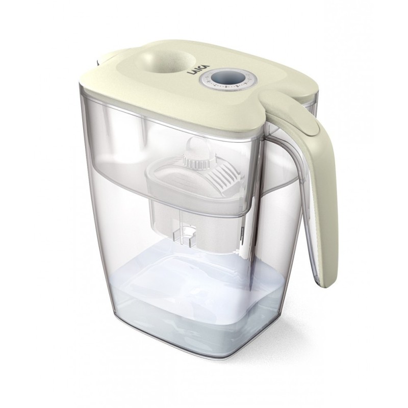 Laica Roma Filtro de agua para jarra 3,7 L Azul, Crema de color
