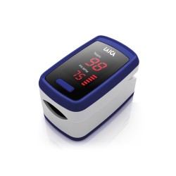 Laica EA1007 oxímetro de pulso Azul, Blanco