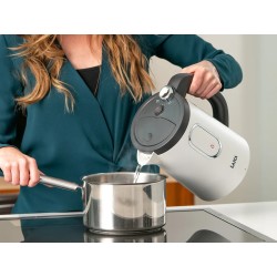 Laica Dual Flo tetera eléctrica 1,5 L 2400 W Gris, Blanco