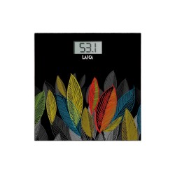 Laica PS1076 Plaza Negro, Multicolor Báscula personal electrónica