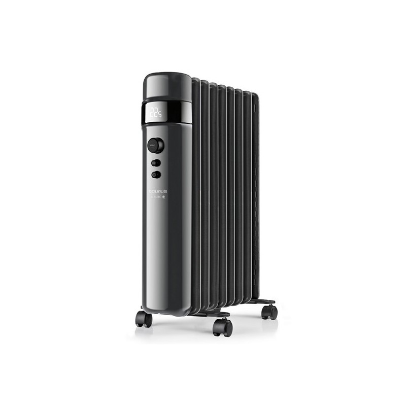 Taurus Agadir 2500 Interior Negro 2000 W Radiador de aceite eléctrico