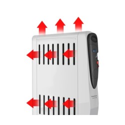 Taurus Tuareg 2000 Interior Blanco 2000 W Radiador de aceite eléctrico