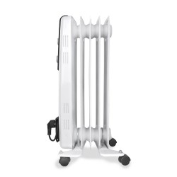Orbegozo RF-1000 calefactor eléctrico Interior Negro, Blanco 1000 W Radiador de aceite eléctrico
