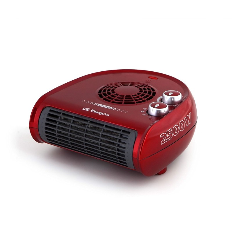 Orbegozo FH 5033 Interior Negro, Rojo 2500 W Ventilador eléctrico