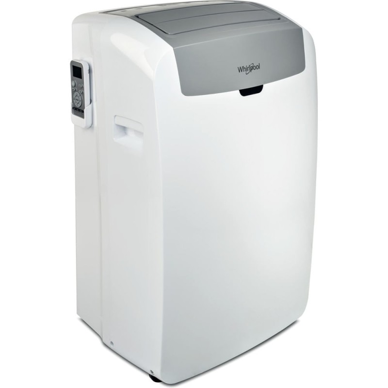 Whirlpool PACW12HP aire acondicionado portátil 64 dB Gris, Blanco