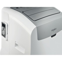 Whirlpool PACW12HP aire acondicionado portátil 64 dB Gris, Blanco
