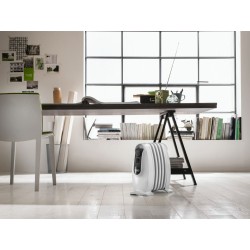 De’Longhi TRNS0505M calefactor eléctrico Interior Blanco 500 W Radiador de aceite eléctrico