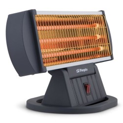 Orbegozo BP 0204 Interior Negro 1200 W Calefactor eléctrico de cuarzo
