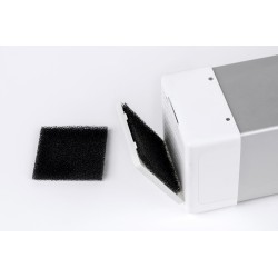 JATA JEGA 1001 purificador de aire 50 m² Plata, Blanco