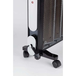 JATA RD227N calefactor eléctrico Interior Negro 2000 W