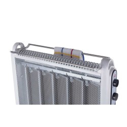 JATA RD227B calefactor eléctrico Interior Negro, Blanco 2000 W