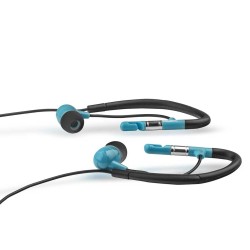 ELBE AU-009-DEP auricular y casco Auriculares Alámbrico gancho de oreja Música Negro, Azul
