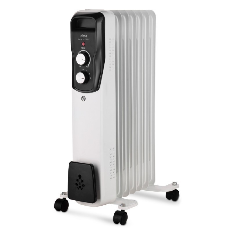 Ufesa 83505507 calefactor eléctrico Interior Blanco 1500 W Radiador de aceite eléctrico