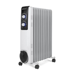 Orbegozo RF 2500 Interior Negro, Blanco 2500 W Radiador de aceite eléctrico