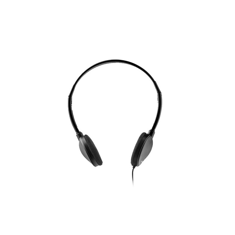 ELBE AU-889-TV auricular y casco Auriculares Alámbrico Diadema Música Negro