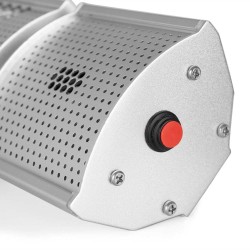 Orbegozo PHF 50 calefactor eléctrico Interior y exterior Aluminio 2000 W Calefactor eléctrico infrarrojo