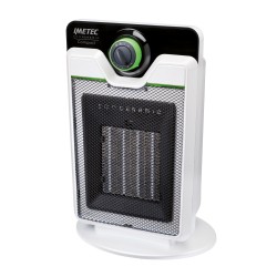 Imetec Compact Interior Negro, Blanco 2000 W Ventilador eléctrico
