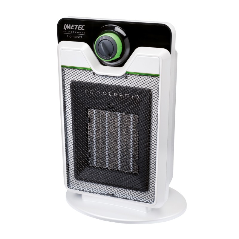 Imetec Compact Interior Negro, Blanco 2000 W Ventilador eléctrico