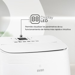 SVAN SAAP1200F aire acondicionado portátil 1350 W Blanco