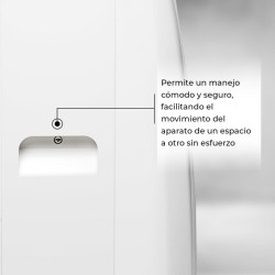 SVAN SAAP1200F aire acondicionado portátil 1350 W Blanco
