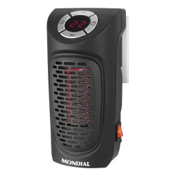 Mondial A12 calefactor eléctrico Interior Negro 350 W Ventilador eléctrico