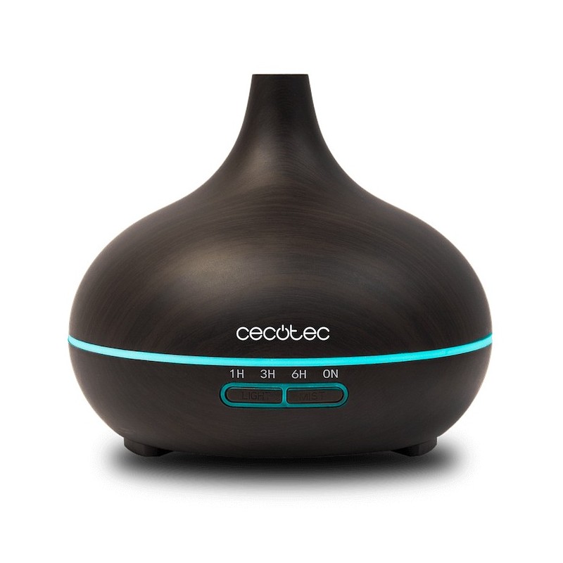 Cecotec Pure Aroma 300 humidificador Ultrasónica 0,3 L Negro, Madera 10 W