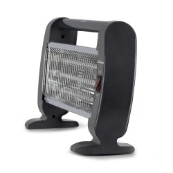 Orbegozo BP 0206 Interior Negro 1200 W Calefactor eléctrico de cuarzo