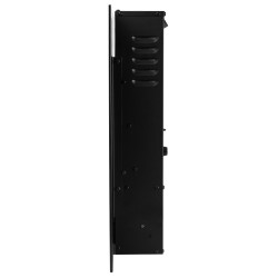 Orbegozo CM 8000 chimenea Interior Chimenea eléctrica de pared Eléctrico Negro