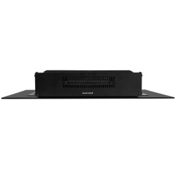 Orbegozo CM 8000 chimenea Interior Chimenea eléctrica de pared Eléctrico Negro