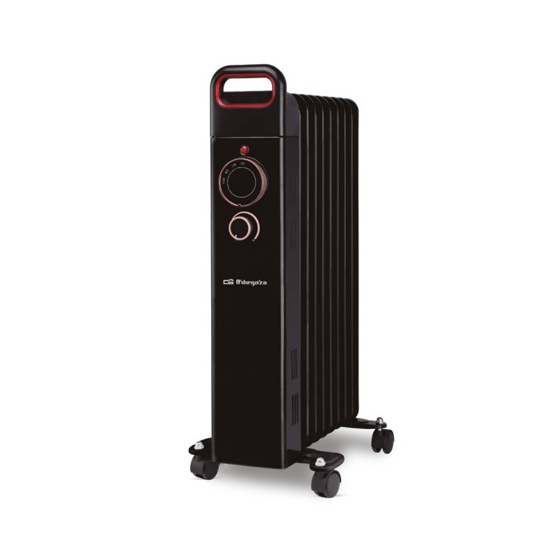 Orbegozo RU 2500 Interior Negro 2500 W Radiador de aceite eléctrico