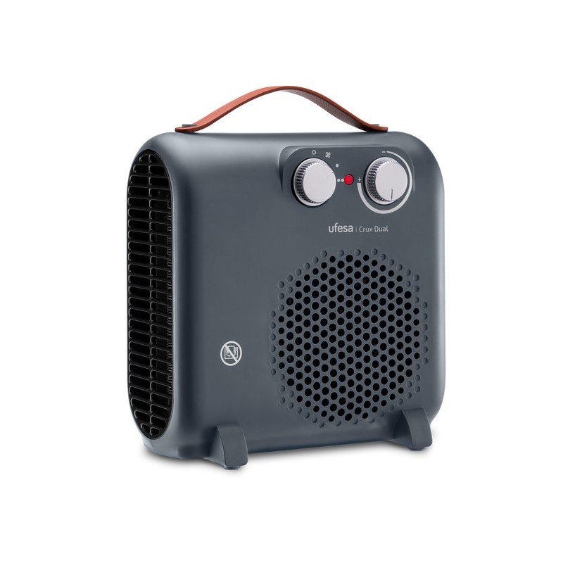 Ufesa 83105722 calefactor eléctrico Interior Gris Ventilador eléctrico