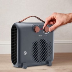 Ufesa 83105722 calefactor eléctrico Interior Gris Ventilador eléctrico