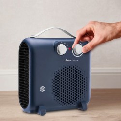 Ufesa 83105721 calefactor eléctrico Interior Azul Ventilador eléctrico