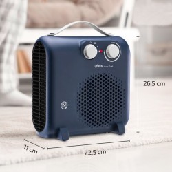 Ufesa 83105721 calefactor eléctrico Interior Azul Ventilador eléctrico