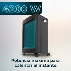 Cecotec ReadyWarm Independiente propano butano Negro