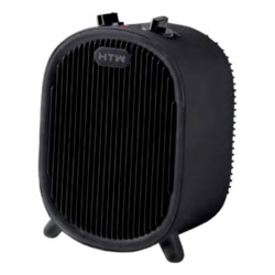 HTW CAL2000BLACK Interior Negro 2000 W Ventilador eléctrico
