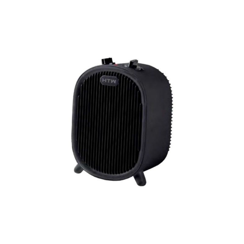 HTW CAL2000BLACK Interior Negro 2000 W Ventilador eléctrico