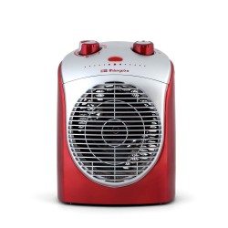 Orbegozo FH 5026 Interior Rojo, Plata 2200 W Ventilador eléctrico