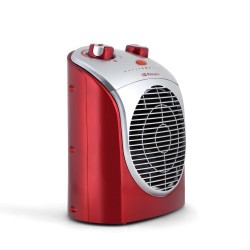 Orbegozo FH 5026 Interior Rojo, Plata 2200 W Ventilador eléctrico