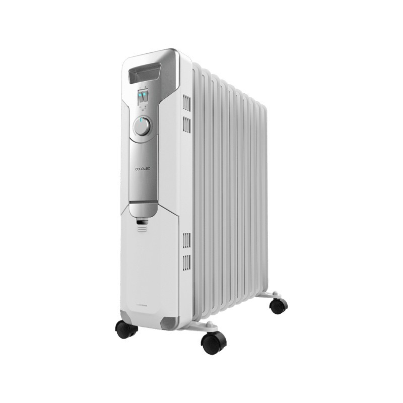Cecotec 05884 calefactor eléctrico Interior Blanco 2500 W Radiador de aceite eléctrico