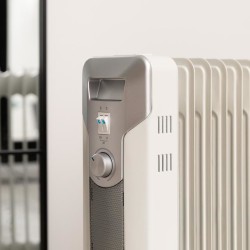 Cecotec 05884 calefactor eléctrico Interior Blanco 2500 W Radiador de aceite eléctrico