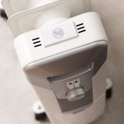 Cecotec 05884 calefactor eléctrico Interior Blanco 2500 W Radiador de aceite eléctrico