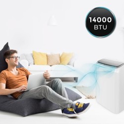 Cecotec 08178 aire acondicionado portátil 65 dB 1340 W Blanco