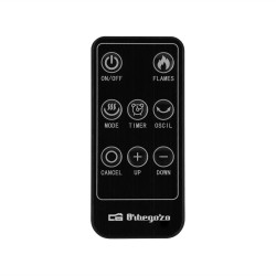 Orbegozo CR 5039 calefactor eléctrico Interior Negro 2000 W Ventilador eléctrico