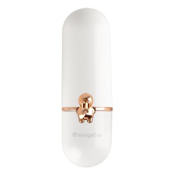 Orbegozo HF 2500 ventilador y nebulizador personal de mano Oro, Blanco Ventilador de mano