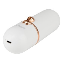 Orbegozo HF 2500 ventilador y nebulizador personal de mano Oro, Blanco Ventilador de mano