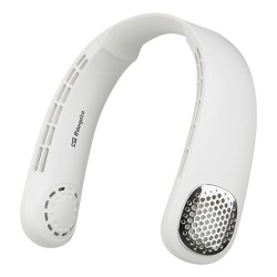 Orbegozo NF 4200 ventilador y nebulizador personal de mano Acero inoxidable, Blanco Ventilador de cuello