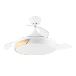 Orbegozo CP 136105 ventilador Blanco, Madera